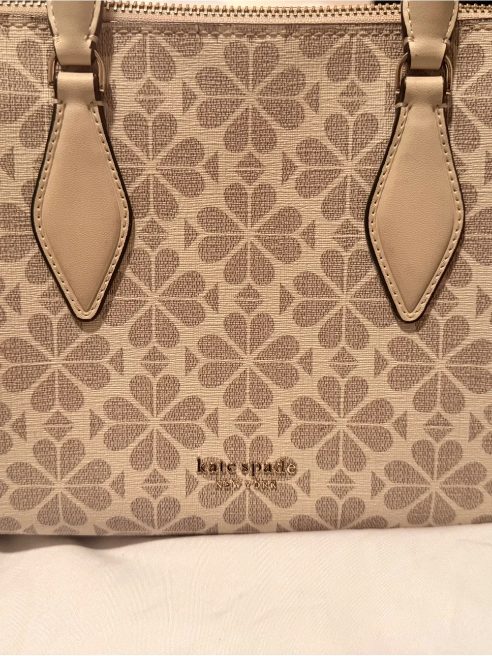 Kate Spade Spade Flower Coated Canvas Casey Medium Satchel